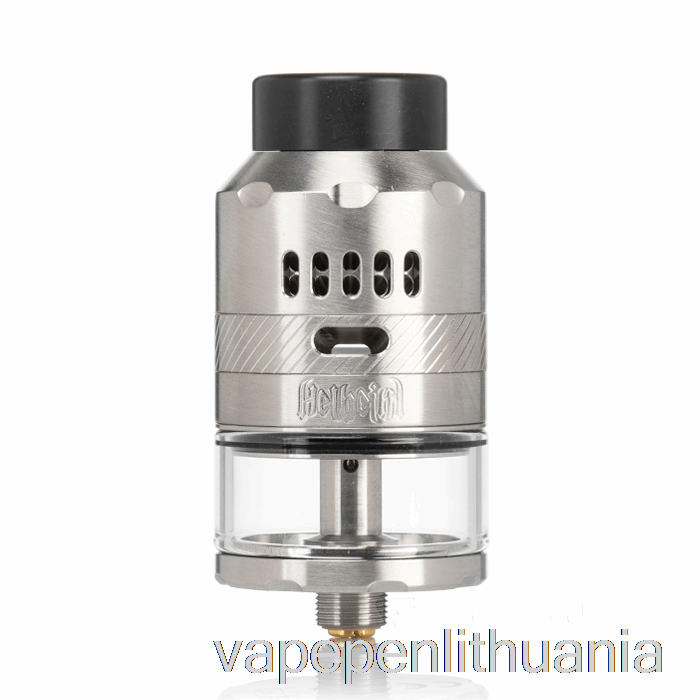 Hellvape Helheim 25mm Bf Rdta Silver Vape Skystis